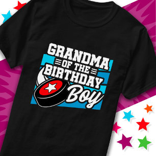 Camiseta Fiesta de hockey infantil divertida abuela del niñ