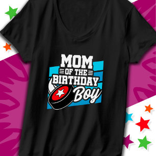Camiseta Fiesta de hockey infantil divertida mamá del niño