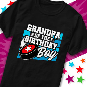 Camiseta Fiesta de hockey infantil divertido abuelo del niñ