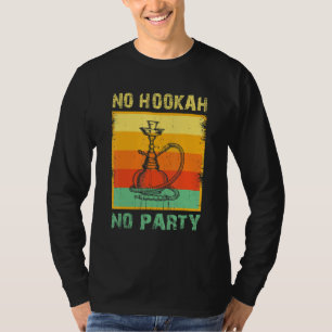 Camiseta Fiesta de Hookah   Fumador de Shisha Narghile Fuma