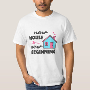Camiseta Fiesta de inauguración de casa Nueva Casa Nuevo Co