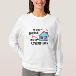 Camiseta Fiesta de inauguración de la casa Nueva Casa Nueva