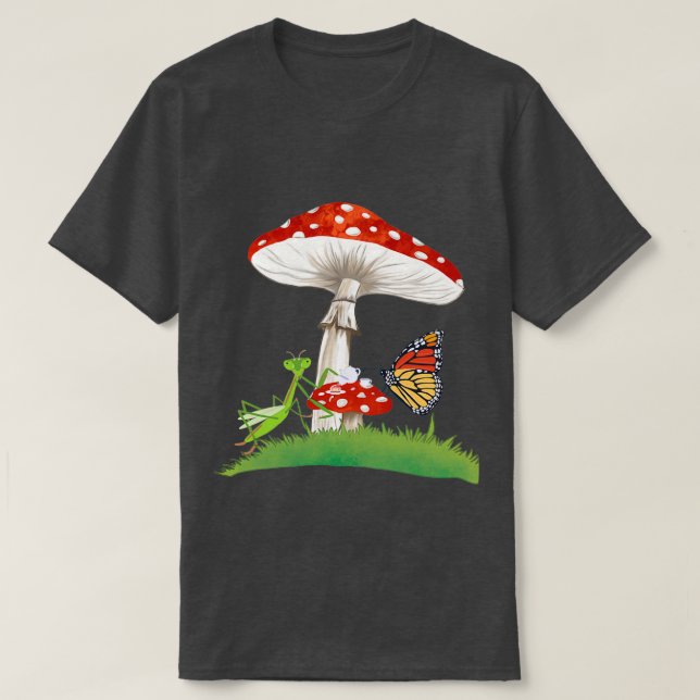Camiseta Fiesta de jardín (Diseño del anverso)