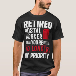 Camiseta Fiesta de jubilación de trabajador postal retirado
