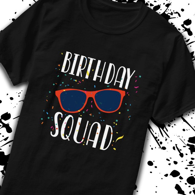 Camiseta Fiesta de juego divertido de Guay de Birday Squad (Subido por el creador)