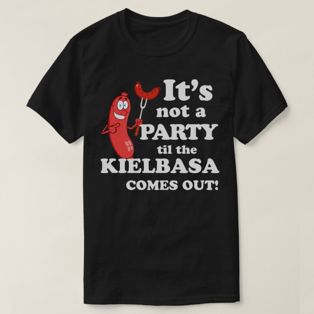 Camiseta Fiesta de Kielbasa (Diseño del anverso)