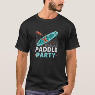 Camiseta Fiesta de la albarda de la placa de la aleta de la