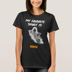 Camiseta Fiesta de la bebida de Halloween MI ESPÍRITU FAVOR