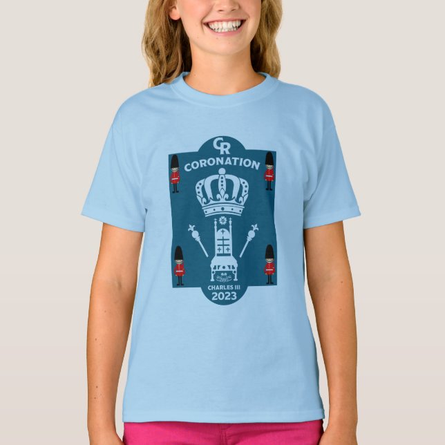 Camiseta Fiesta de la Calle de Coronación del Rey Carlos II (Anverso)