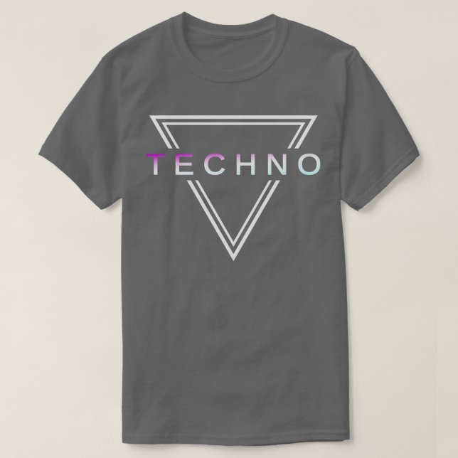 Camiseta Fiesta de la casa Techno Festival EDM Goa Electro  (Diseño del anverso)