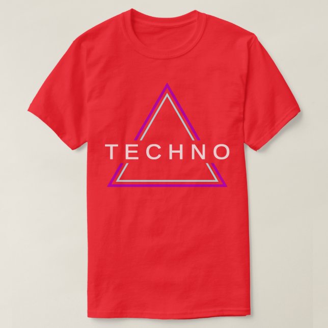 Camiseta Fiesta de la casa Techno Festival EDM Goa Electro  (Diseño del anverso)