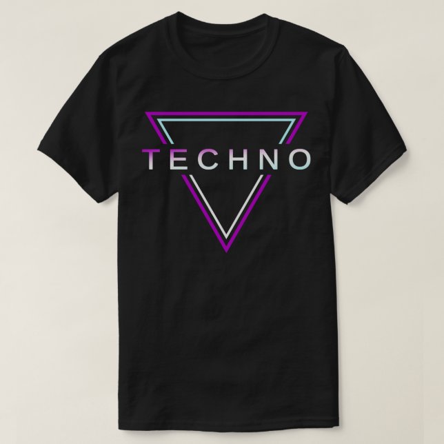 Camiseta Fiesta de la casa Techno Festival EDM Goa Electro  (Diseño del anverso)