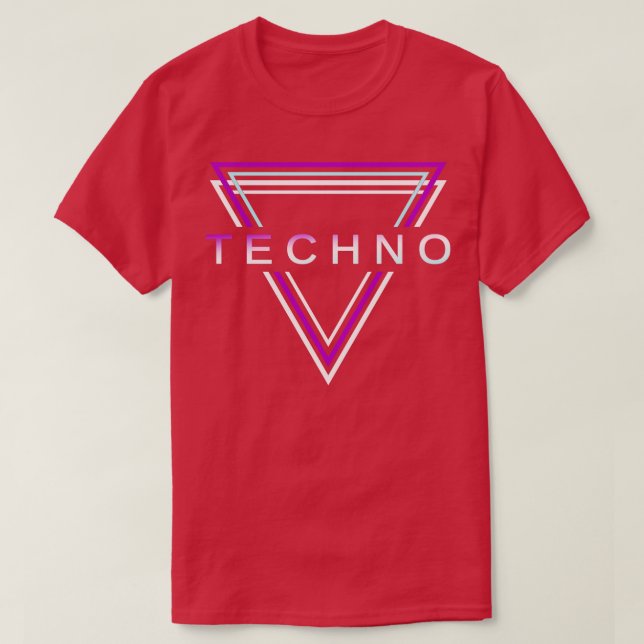 Camiseta Fiesta de la casa Techno Festival EDM Goa Electro  (Diseño del anverso)