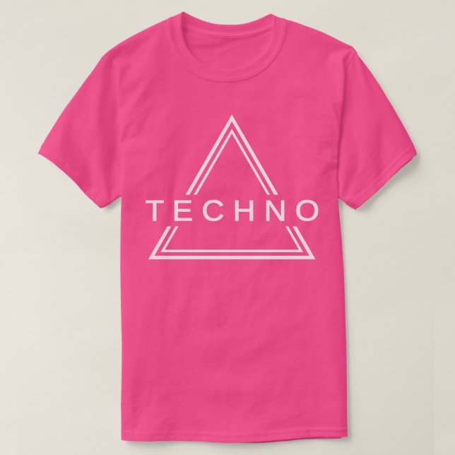 Camiseta Fiesta de la casa Techno Festival EDM Goa Electro  (Diseño del anverso)