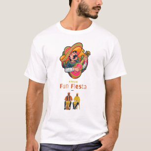 Camiseta Fiesta de la diversión en Strum: Donde la música t