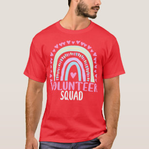 Camiseta Fiesta de la escuadra de voluntarios Matching Wome