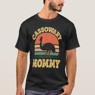 Camiseta Fiesta de la familia Cassowary Mommy Cute