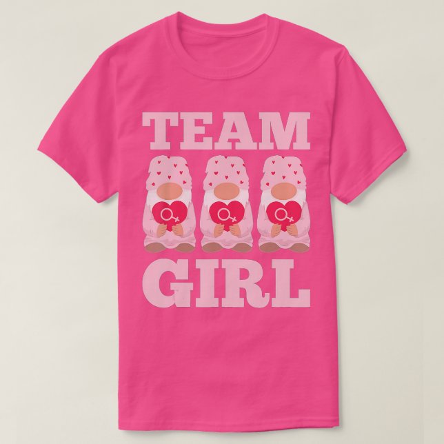 Camiseta Fiesta de la familia Cute Equipo de Baby Shower Ch (Diseño del anverso)
