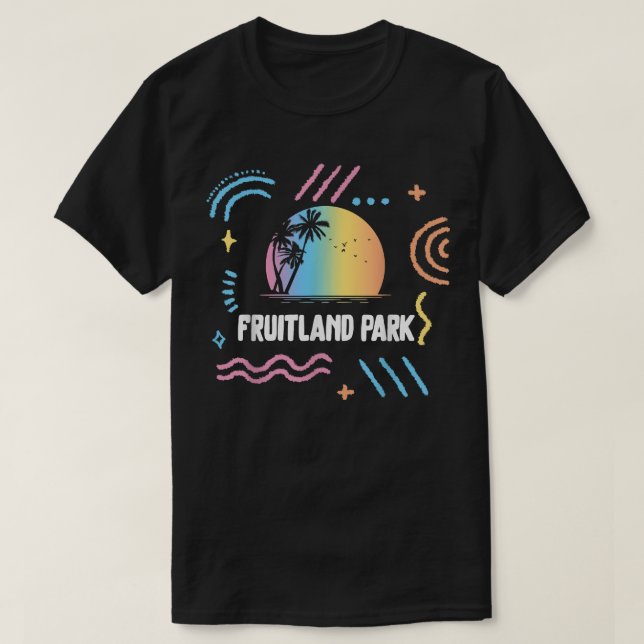 Camiseta Fiesta de la Familia Fruitland Park Surfing Vacati (Diseño del anverso)