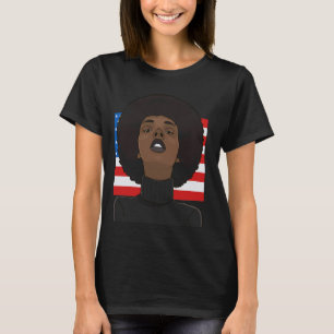 Camiseta Fiesta de la historia negra Afro Oakland Californi