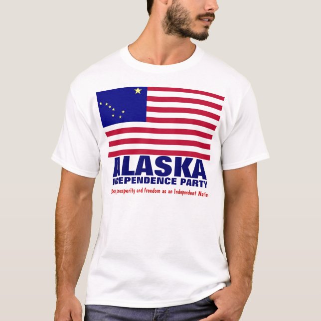 CAMISETA FIESTA DE LA INDEPENDENCIA DE ALASKA (Anverso)