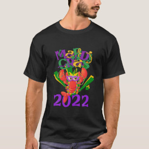 Camiseta fiesta de la langosta del Mardi Gras 2022 King