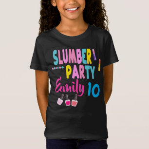 Camiseta Fiesta de la madera Chica de cumpleaños Personaliz