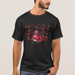Camiseta Fiesta de la mascarada Mardi Gras