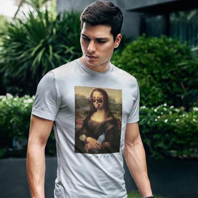 Camiseta Fiesta de la Mona Lisa moderna (Subido por el creador)
