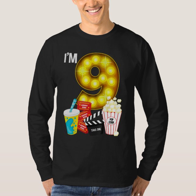 Camiseta Fiesta de la Noche de la Película Noche de cumplea (Anverso)