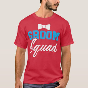Camiseta Fiesta de la pandilla del novio se casa la novia G