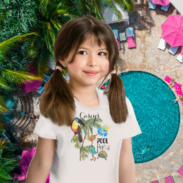 Camiseta Fiesta de la piscina de diversión de verano camise