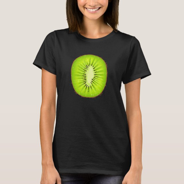 Camiseta Fiesta de la piscina Kiwi Fruit Vacation Beach (Anverso)