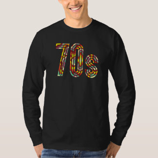 Camiseta Fiesta de los 70 de la época de los 70 retro 1970