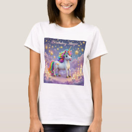 Camiseta Fiesta de los niños de Birday Magic poster Whimsic