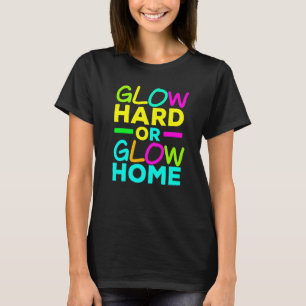 Camiseta Fiesta de luces de neveras de hogar brillante o du