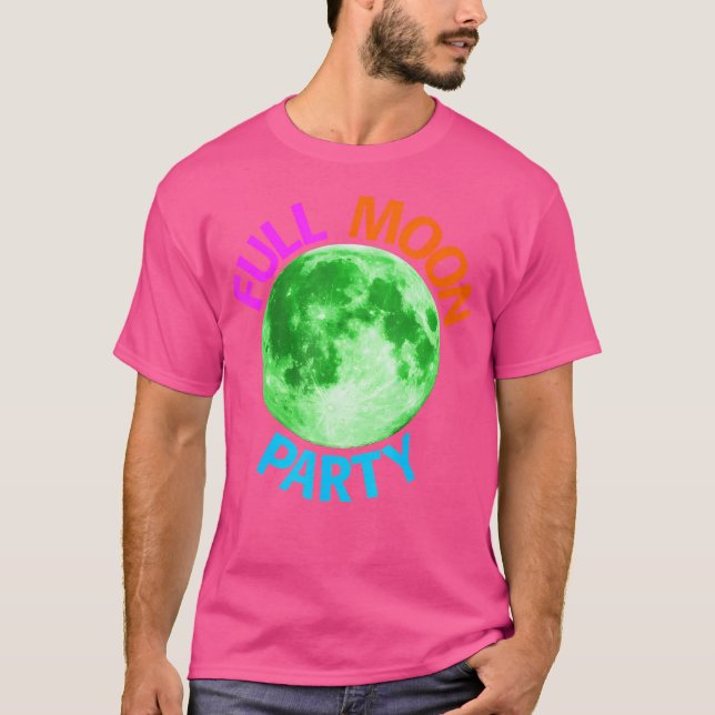 Camiseta Fiesta de Luna Llena (Anverso)