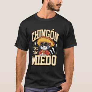 Camiseta Fiesta de Mapache Mexicano Fiesta Divertida México