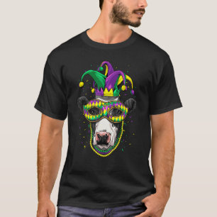 Camiseta Fiesta de Mardi Gras Carnaval Jester Granjero de v