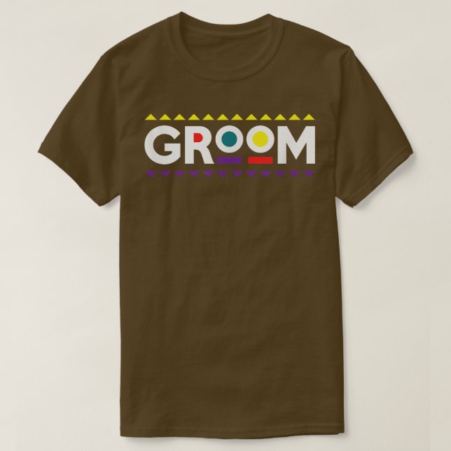 Camiseta Fiesta de matrimonio para hombres (Diseño del anverso)