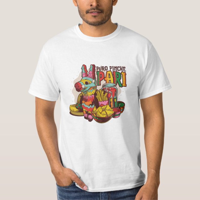 Camiseta Fiesta de México (Anverso)