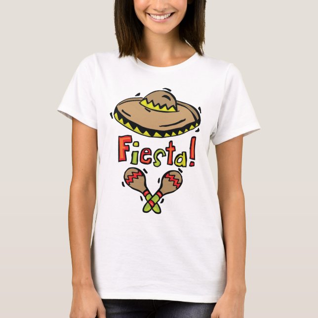 Camiseta Fiesta de México (Anverso)