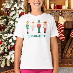 Camiseta Fiesta de Navidad Bailarina Cascanueces 