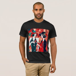 Camiseta Fiesta de Navidad de Flapper