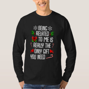 Camiseta Fiesta de Navidad Familiar Parientes Míos Navidad