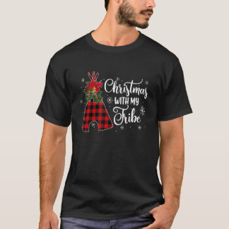 Camiseta Fiesta de navidades con mi familia de guarniciones
