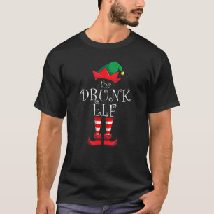 Camiseta Fiesta de Navidades de familia Drunk Elf Mateo Paj
