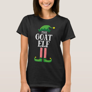 Camiseta Fiesta de Navidades de grupo familiar Goat Elf Mat
