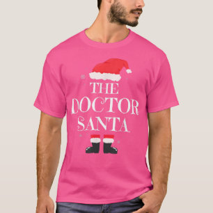 Camiseta Fiesta de Navidades de grupo familiar médica Santa