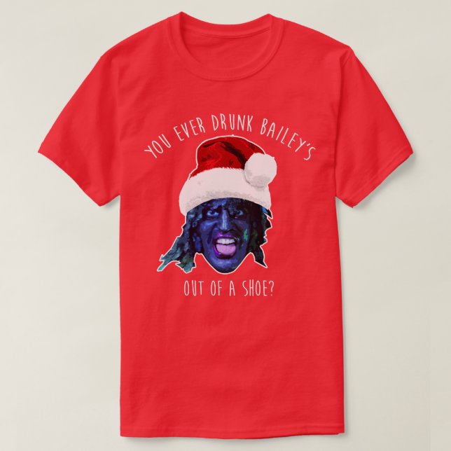 Camiseta Fiesta de Navidades de Old Gregg (Diseño del anverso)